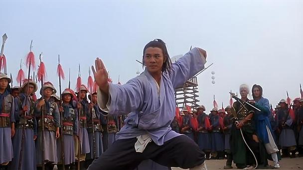 李连杰再演武侠,继续播放李连杰扮演的武打片