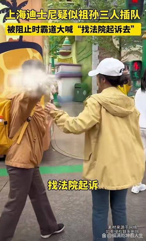 上海迪士尼游客打架,上海迪士尼游客打架图片